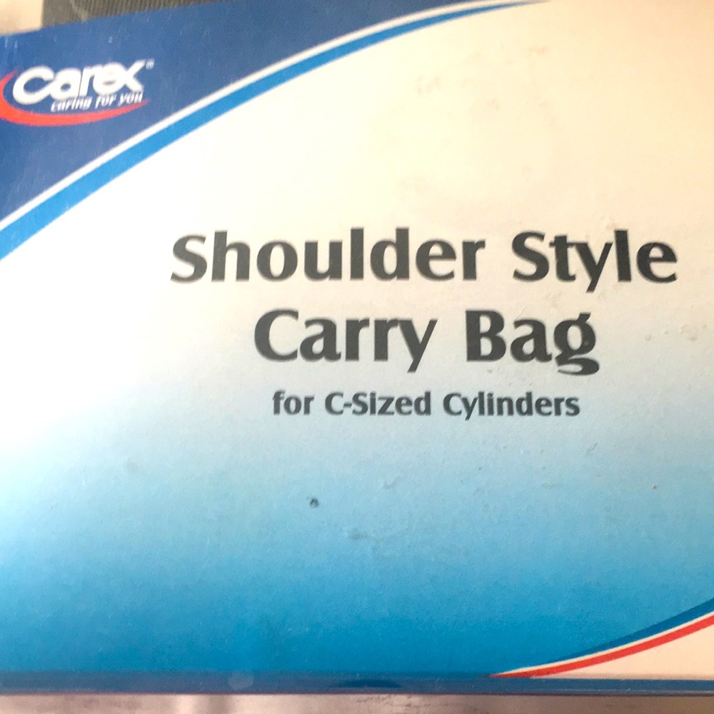 Carex Shoulder Style Carry Bag Oxygen